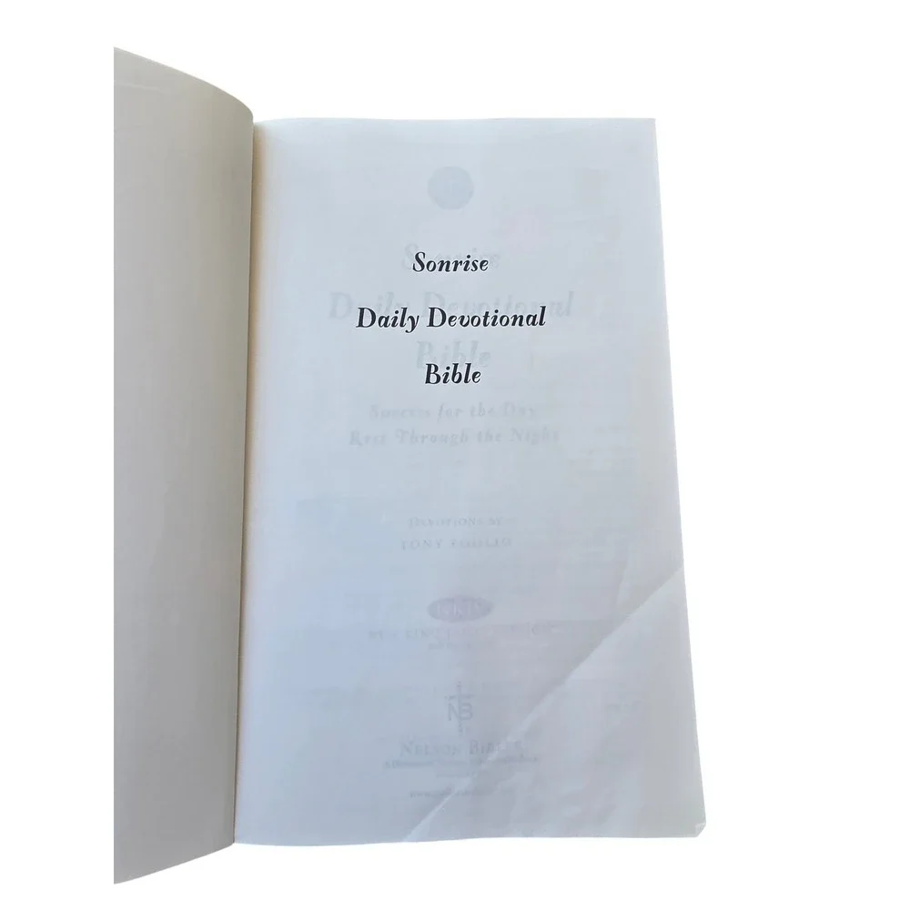 The Sunrise‎ Daily Devotional Bible NKJV New King James Version Paperback Book